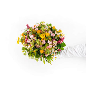 Kytice č. 9 - Pastelová zahradní kytice